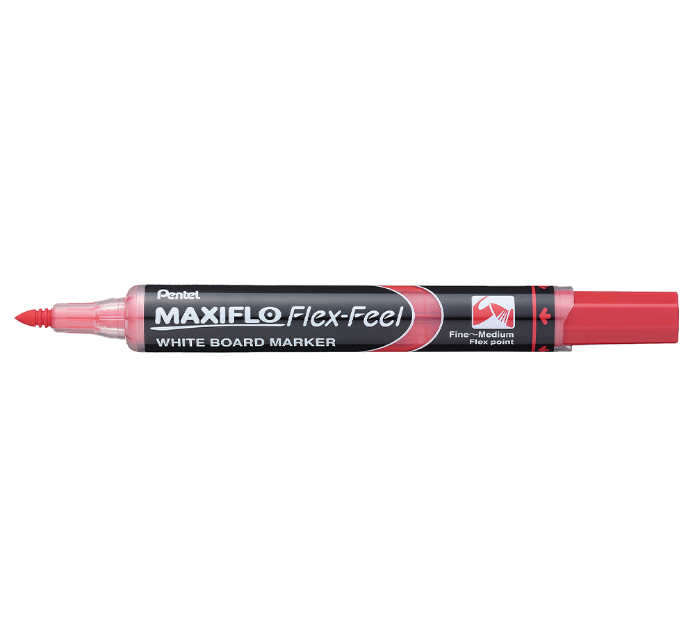 MAXIFLO Flex Feel 按壓式 軟頭白板筆 PENTEL CO LTD